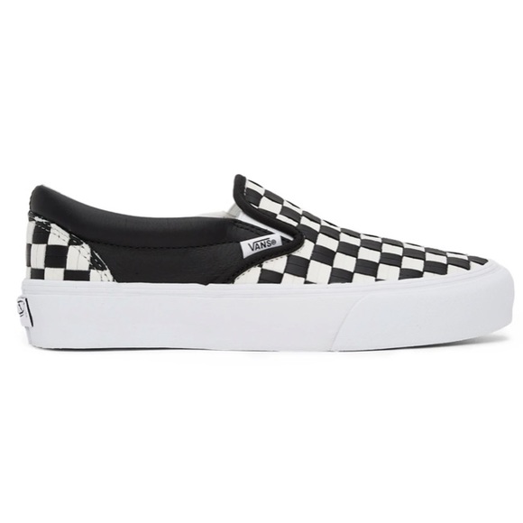 Vans Black & White OG Classic Slip-On Sneakers
